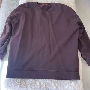 Lululemon Perfectly Oversized Crew Sweatshirt - Color French Press